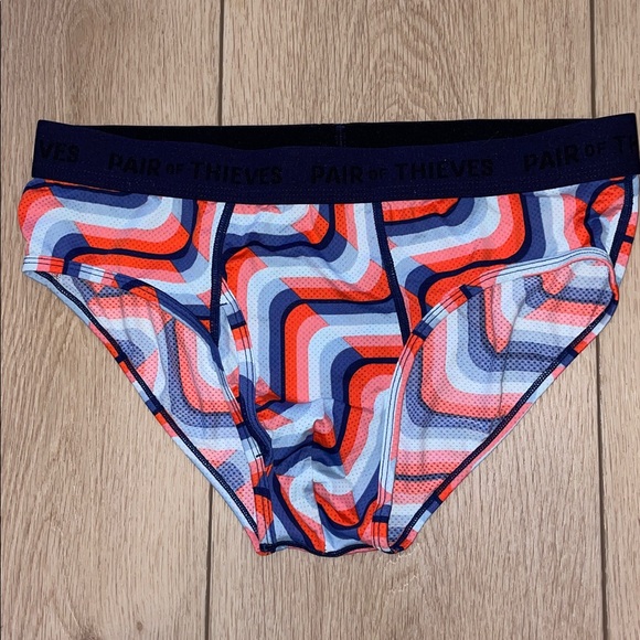Pair of Thieves Other - Pair of Thieves Men's Funky Retro Print Fly Front Mesh Briefs